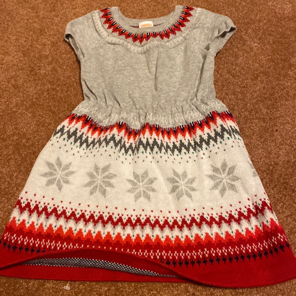 Girl sweater dress